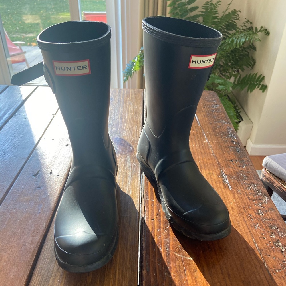 Black Hunter Boots